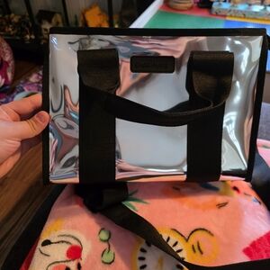 Case-Mate Silver and Black Tote Bag